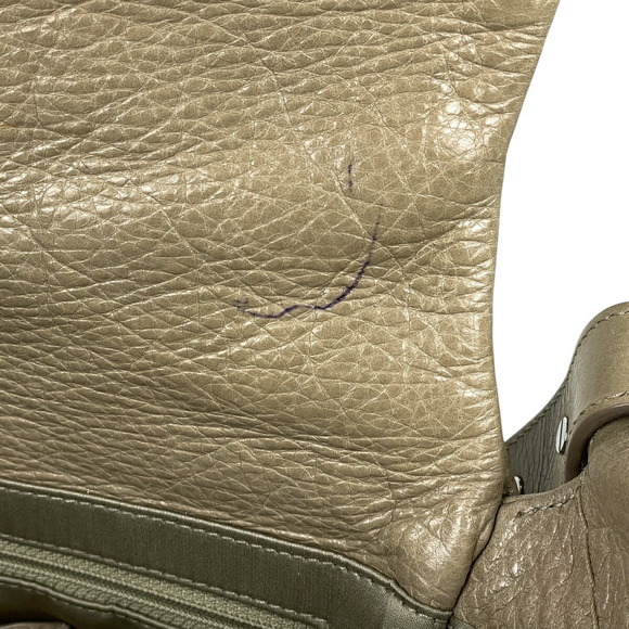 CHANEL Coco Mark Shoulder Bag Matelasse Wild Stitch Leather Beige - Picture 8 of 9